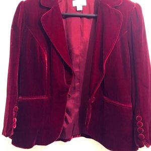 Velvet Blazer
